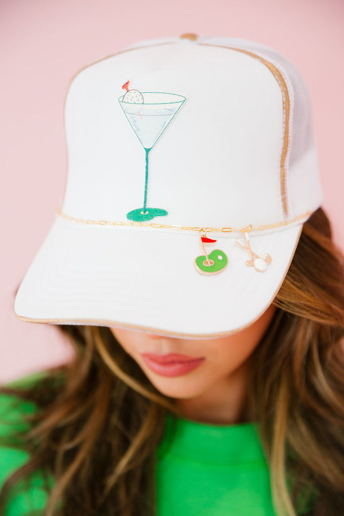 MARTEENI WHITE TRUCKER HAT (PRE-ORDER) TRUCKER HAT Judith March