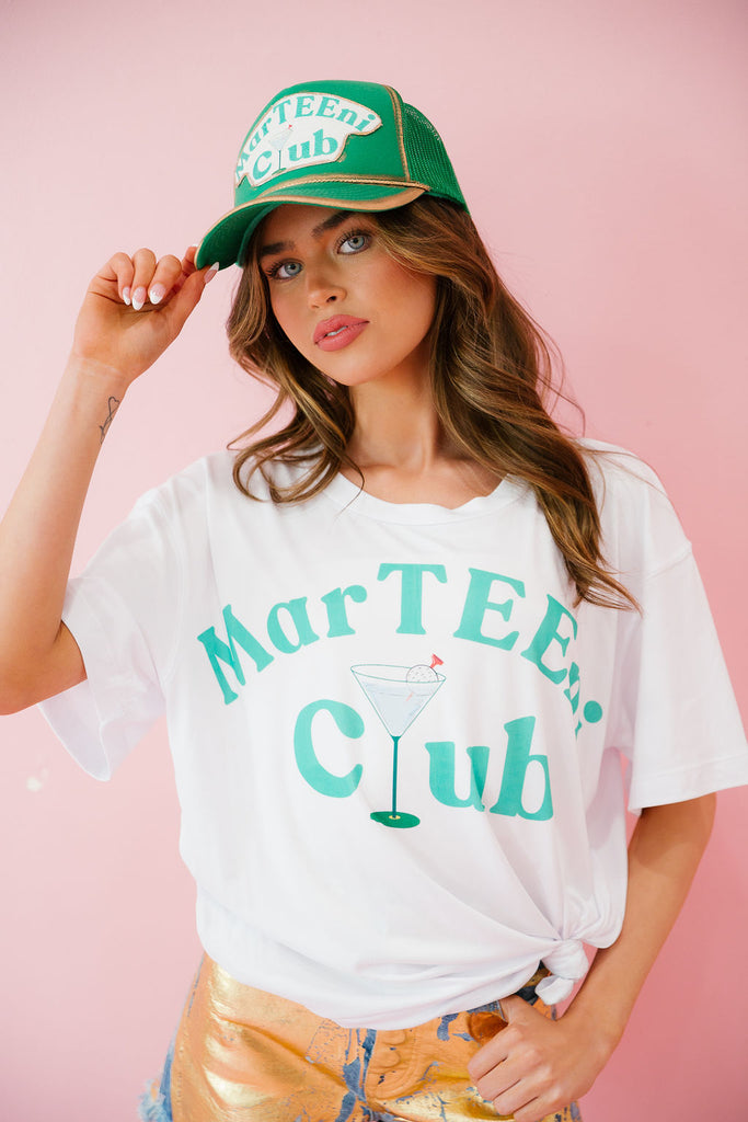 MARTEENI CLUB WHITE TEE TEE Judith March