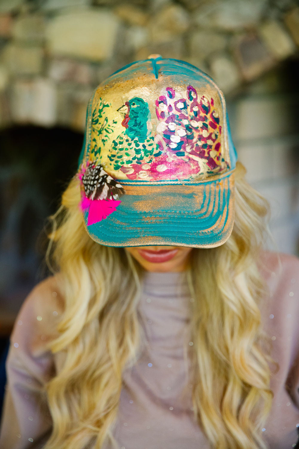 TIPSY TURKEY TRUCKER HAT TRUCKER HAT Judith March