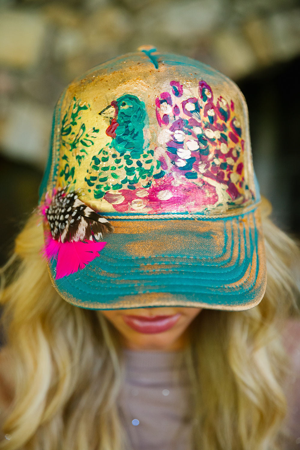 TIPSY TURKEY TRUCKER HAT TRUCKER HAT Judith March