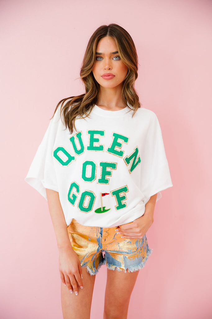 QUEEN OF GOLF SLEEVELESS PULLOVER TEE Judith March