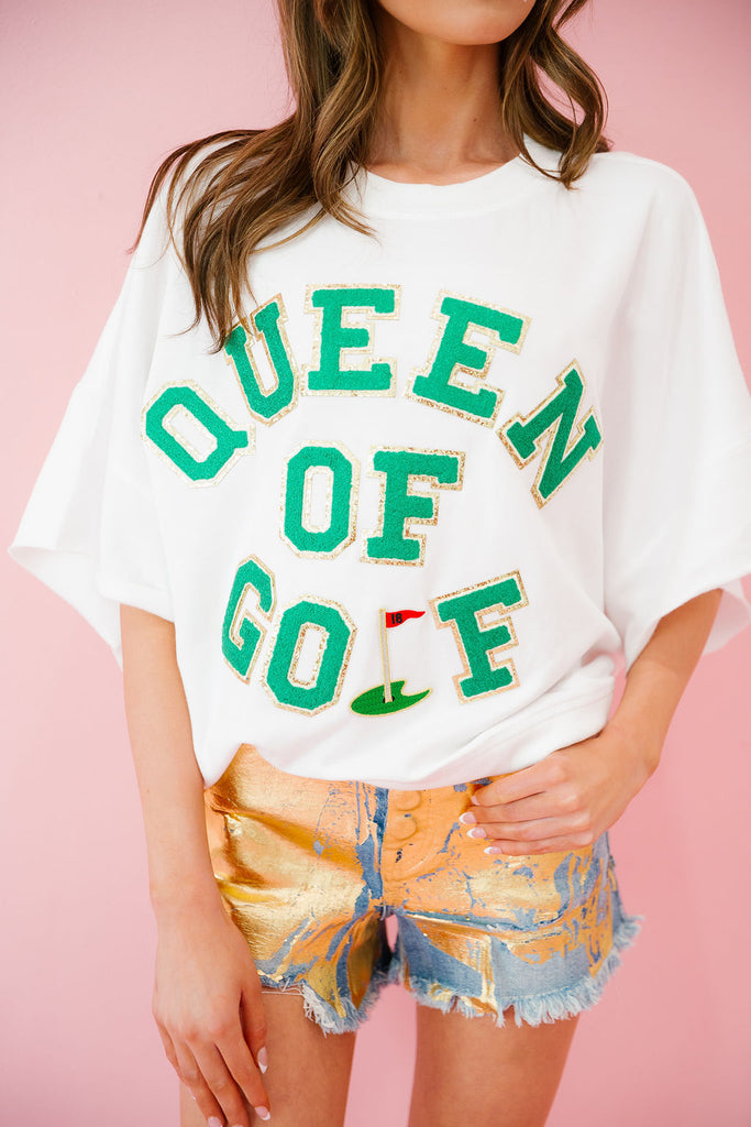 QUEEN OF GOLF SLEEVELESS PULLOVER TEE Judith March