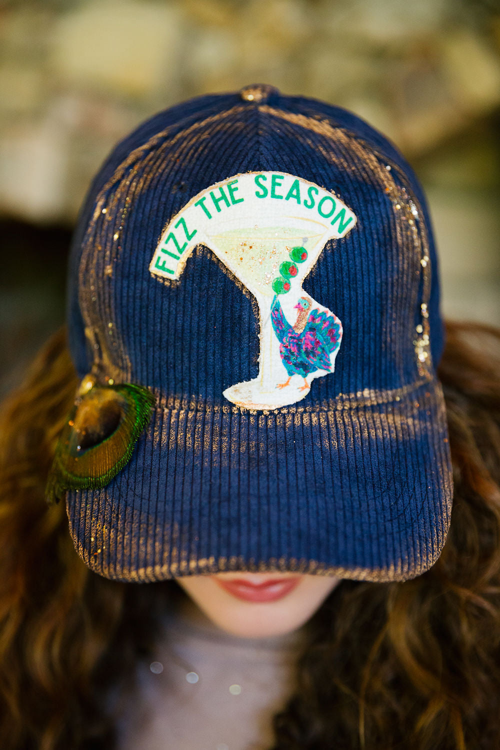 FIZZ THE SEASON CORDUROY HAT TRUCKER HAT Judith March