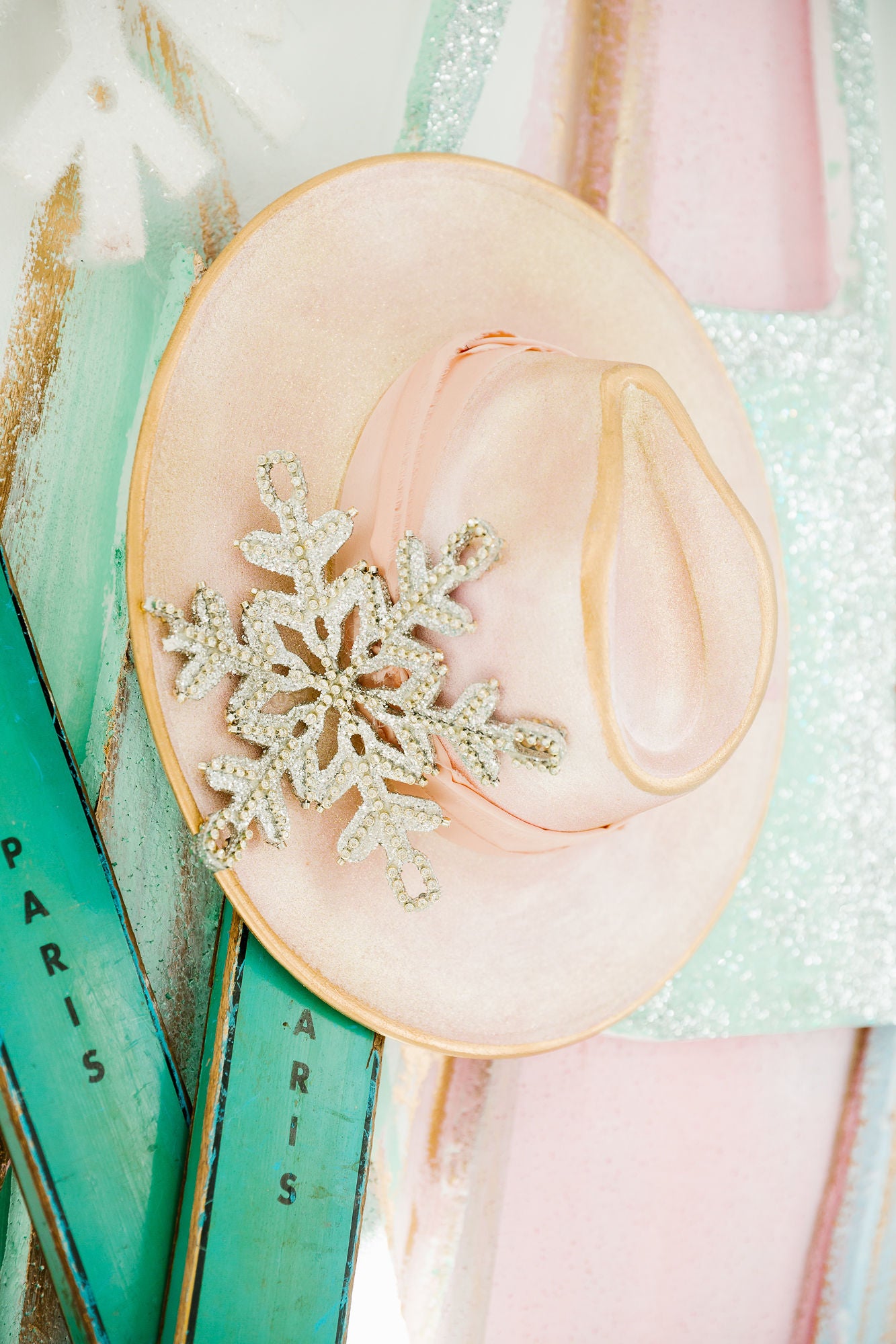 WINTER GLEAM PINK RANCHER HAT HAT Judith March