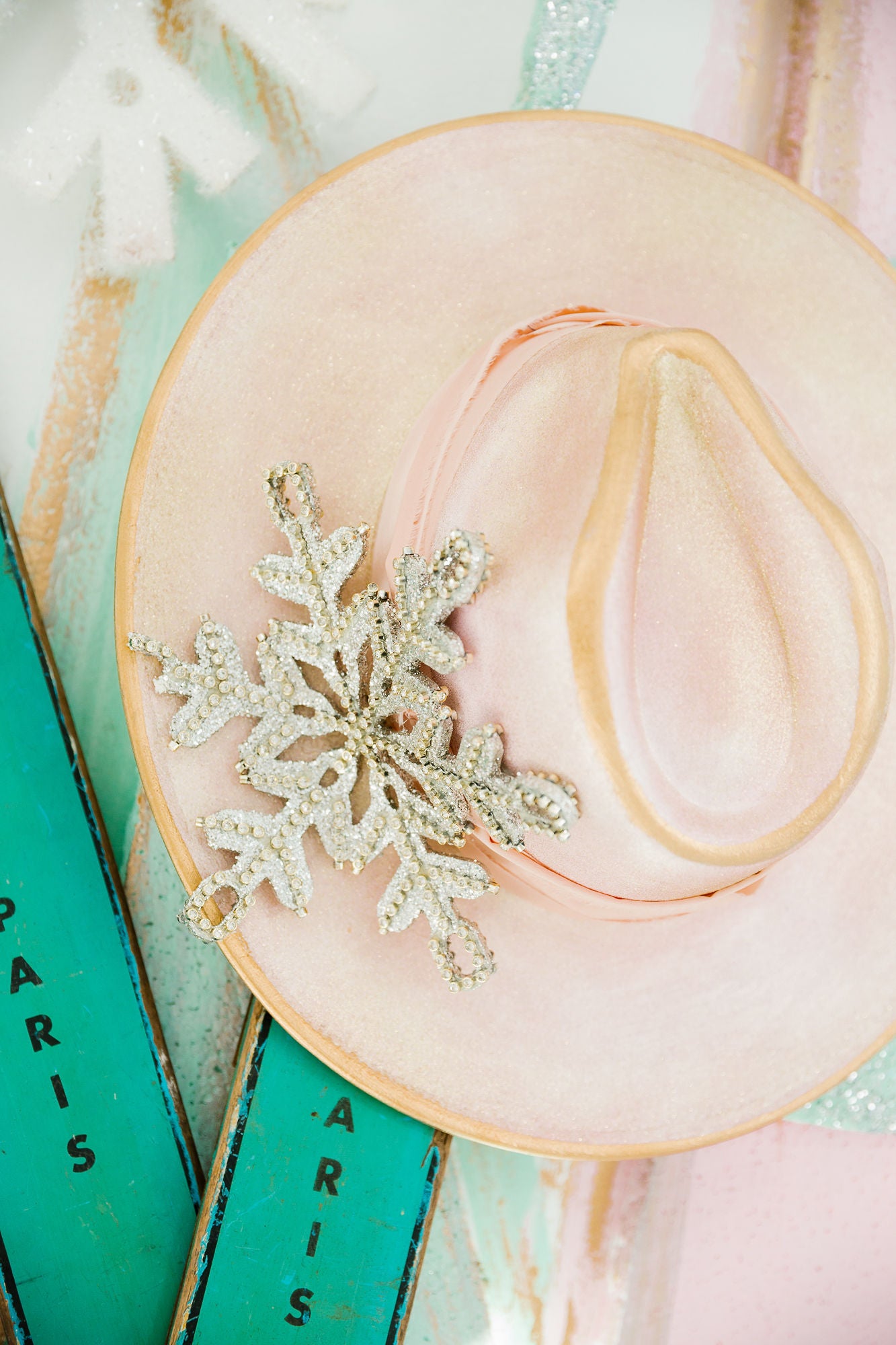 WINTER GLEAM PINK RANCHER HAT HAT Judith March