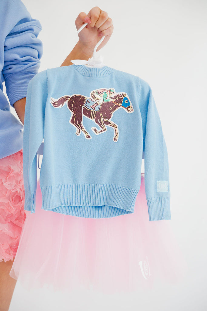 MINI KIDS DERBY® DAYS BLUE SWEATER SWEATER Judith March