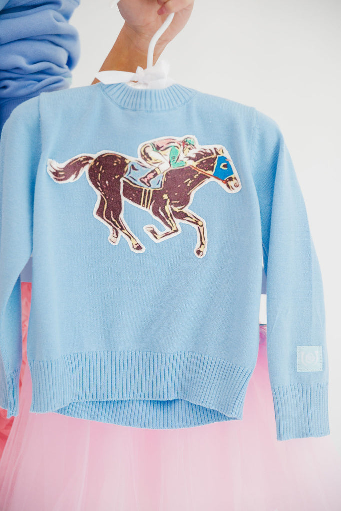 MINI KIDS DERBY® DAYS BLUE SWEATER SWEATER Judith March