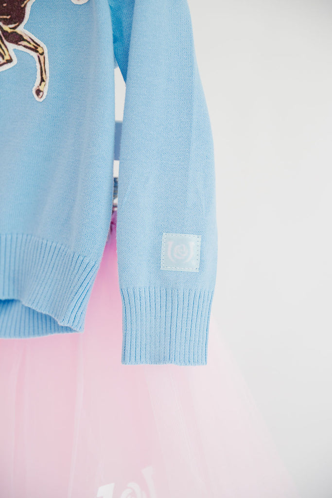 MINI KIDS DERBY® DAYS BLUE SWEATER SWEATER Judith March