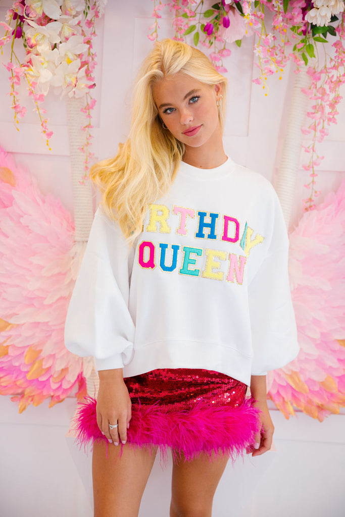 BIRTHDAY QUEEN PULLOVER Shirts & Tops Judith March   