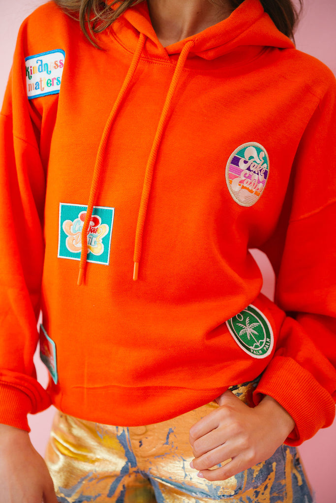 SUMMER PATCHES HOODIE PULLOVER Judith March