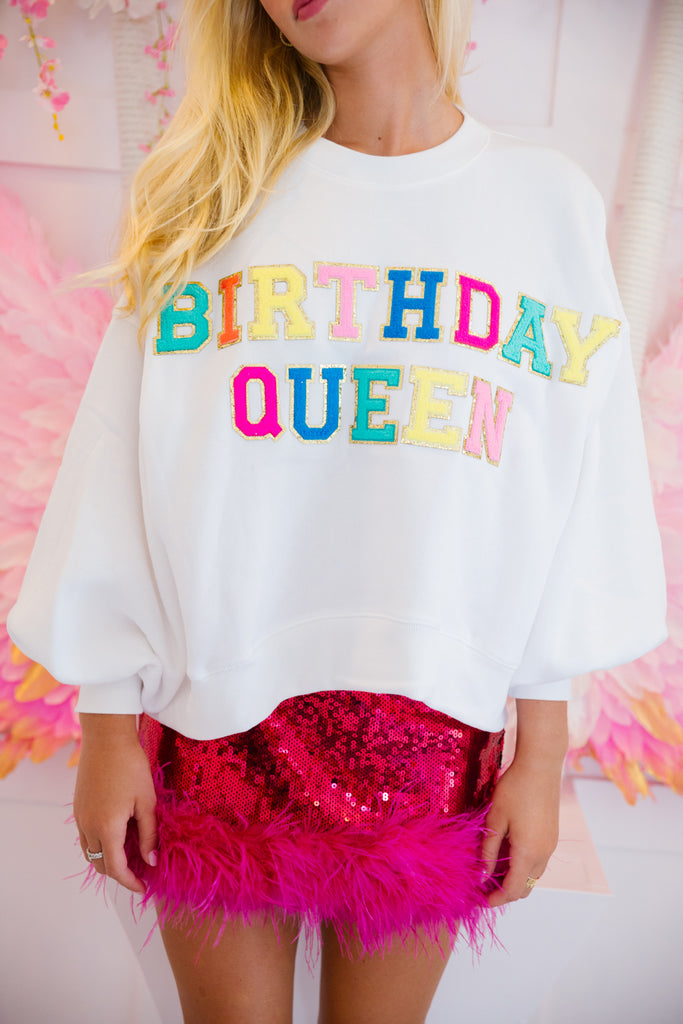 BIRTHDAY QUEEN PULLOVER Shirts & Tops Judith March   