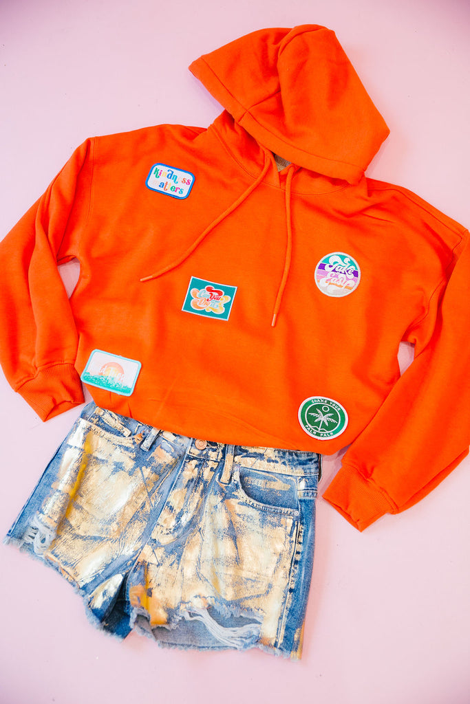 SUMMER PATCHES HOODIE PULLOVER Judith March