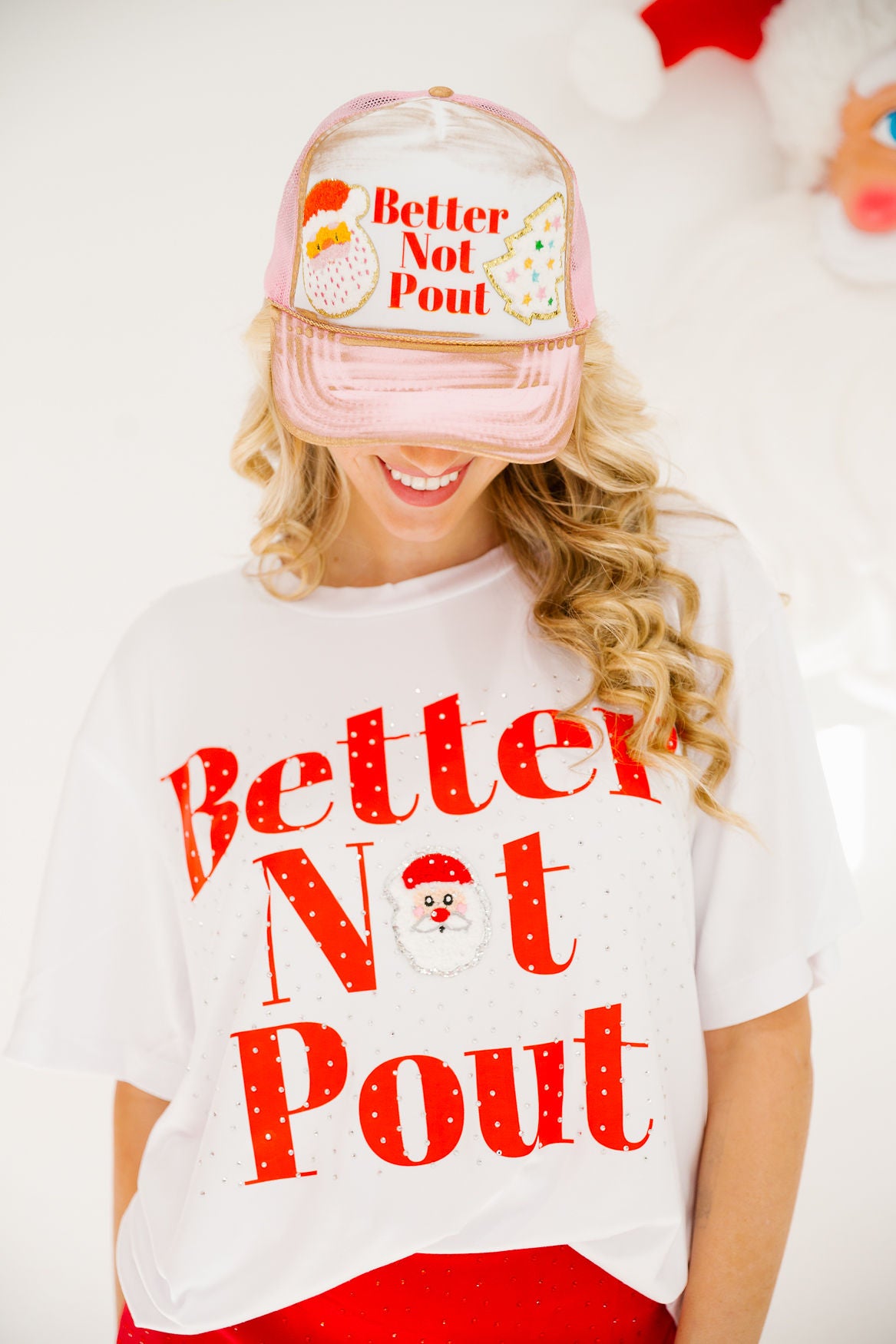 BETTER NOT POUT TRUCKER HAT TRUCKER HAT Judith March