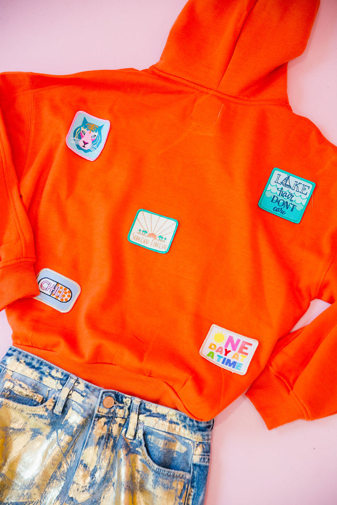 SUMMER PATCHES HOODIE PULLOVER Judith March