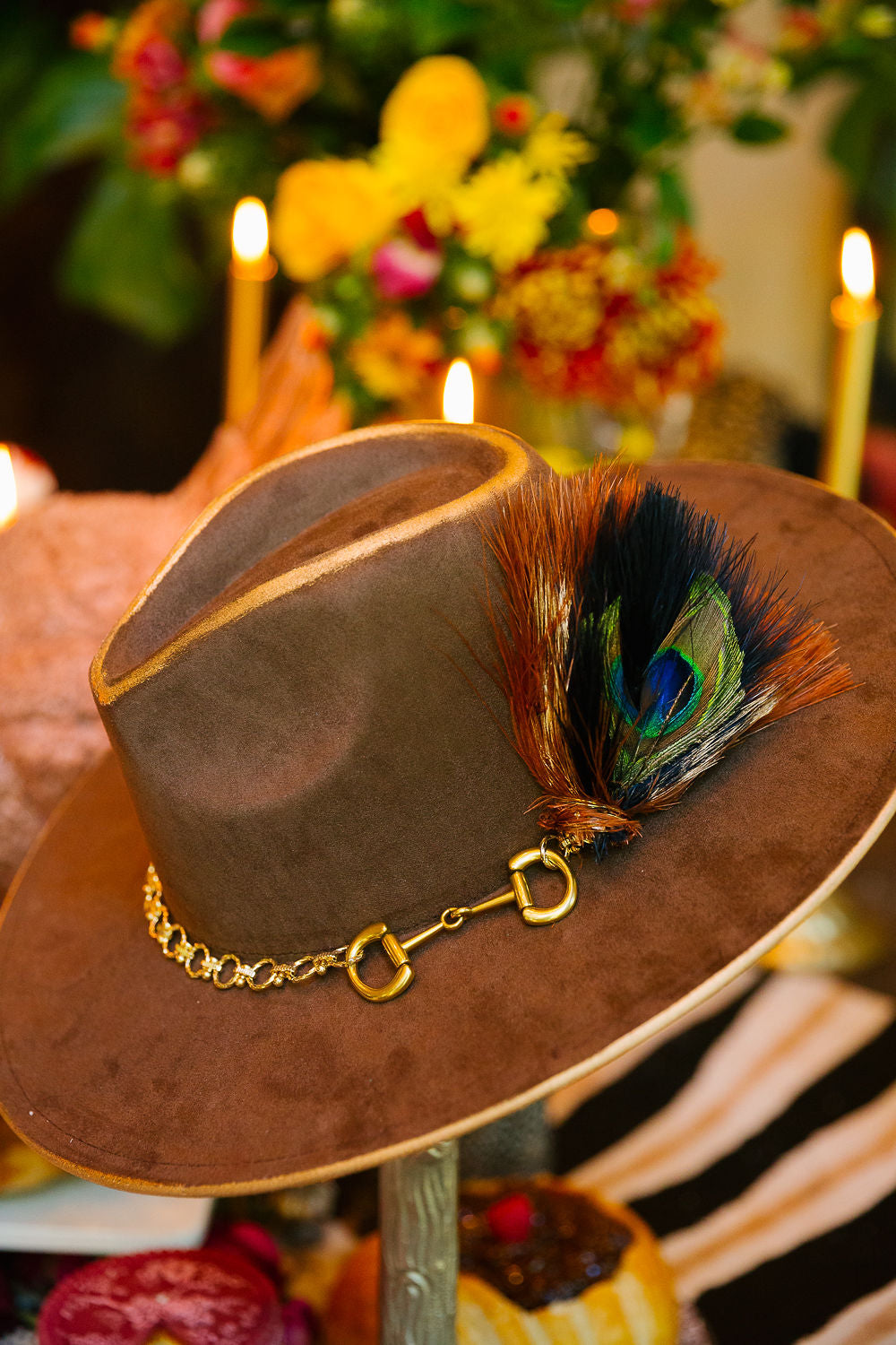FEATHERED FEAST RANCHER HAT RANCHER HAT Judith March