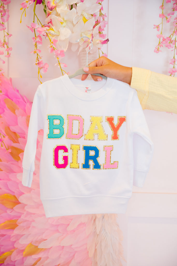 MINI KIDS VIBRANT BDAY GIRL PULLOVER KIDS Judith March YOUTH XS (2-4)  