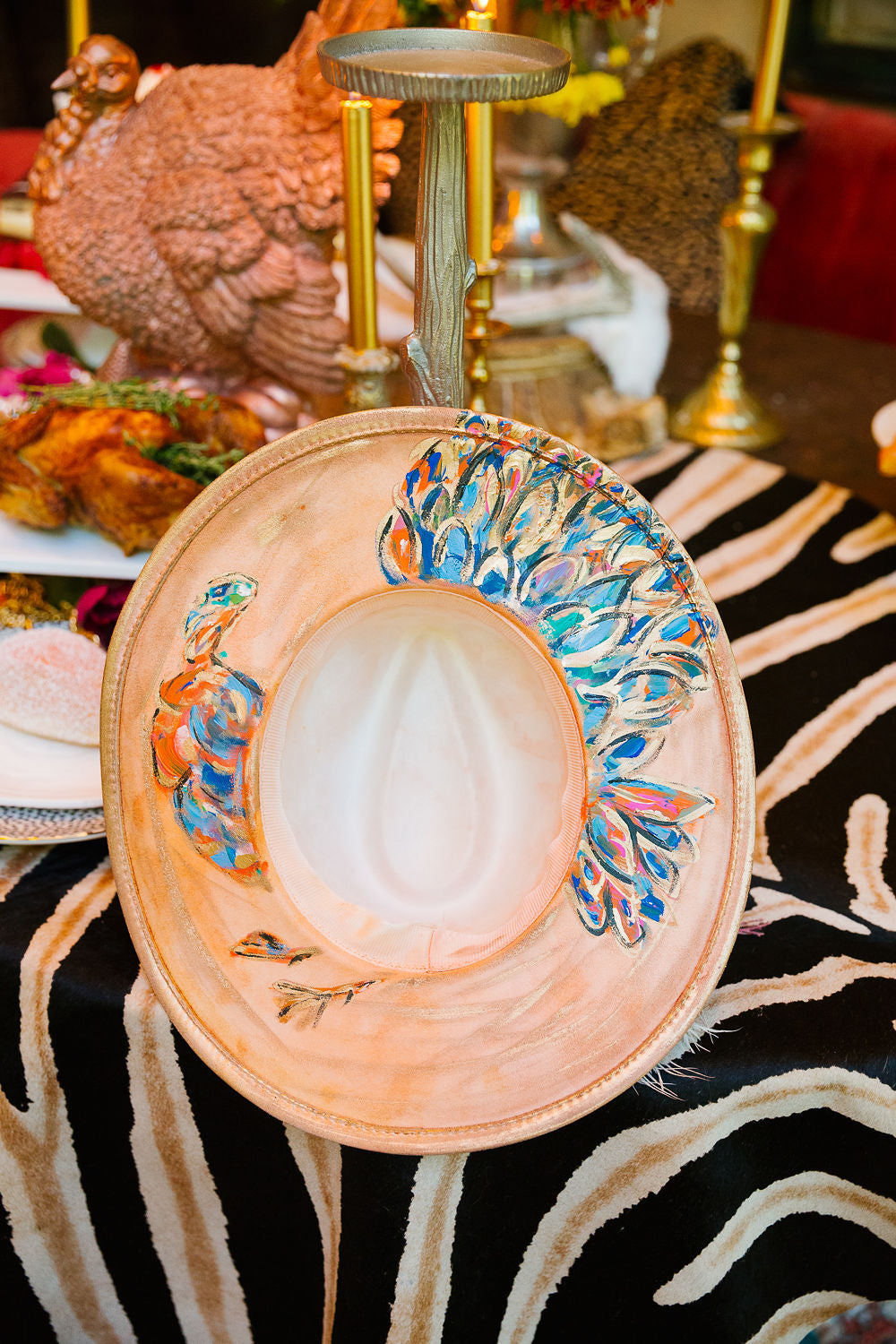 GOBBLE TIL' YOU WOBBLE RANCHER HAT RANCHER HAT Judith March