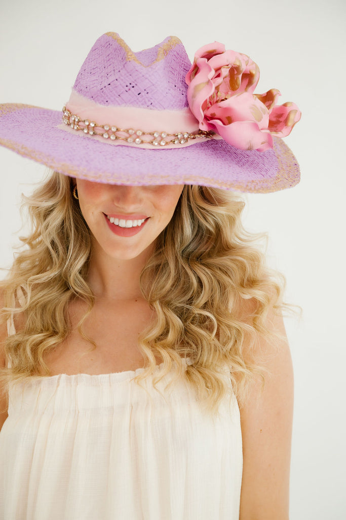 FLORAL DREAMS SUN HAT RANCHER HAT Judith March