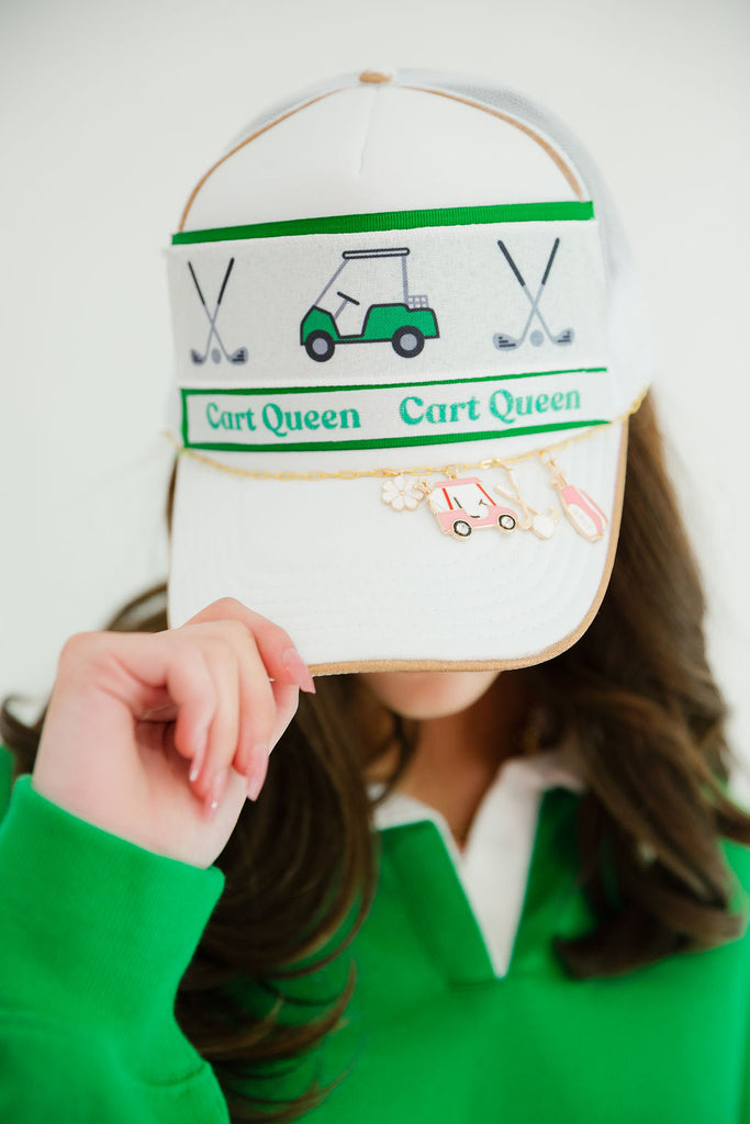 CART QUEEN CHARMS TRUCKER HAT (PRE-ORDER) TRUCKER HAT Judith March