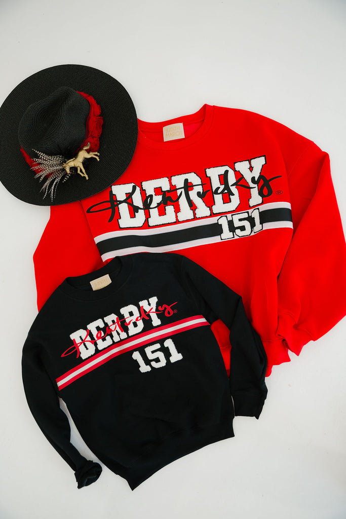 KENTUCKY DERBY® 151 RED PULLOVER PULLOVER Judith March