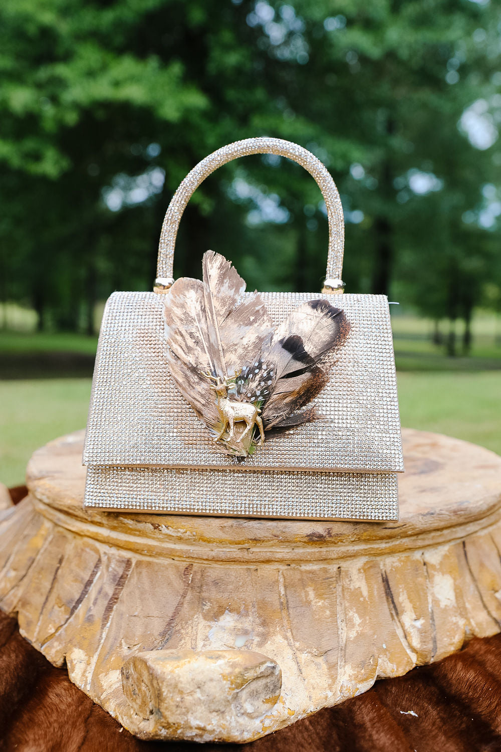 THE GOLDEN STAG PURSE PURSE Judith March