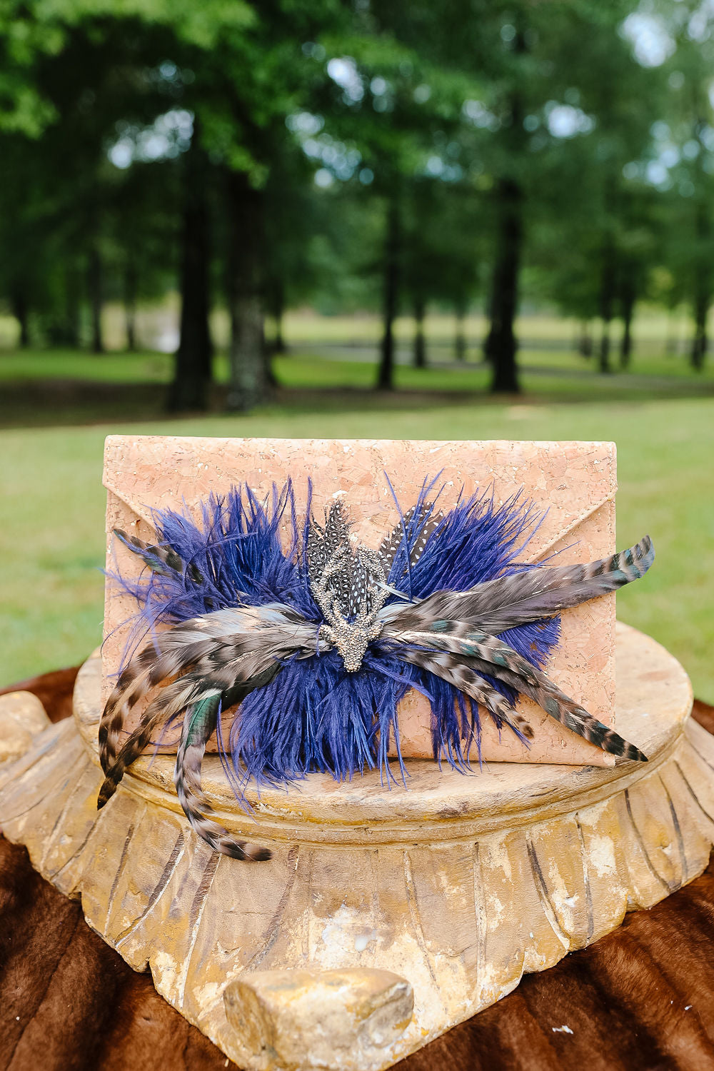 BUCKSHOT GLAM CLUTCH PURSE Judith March