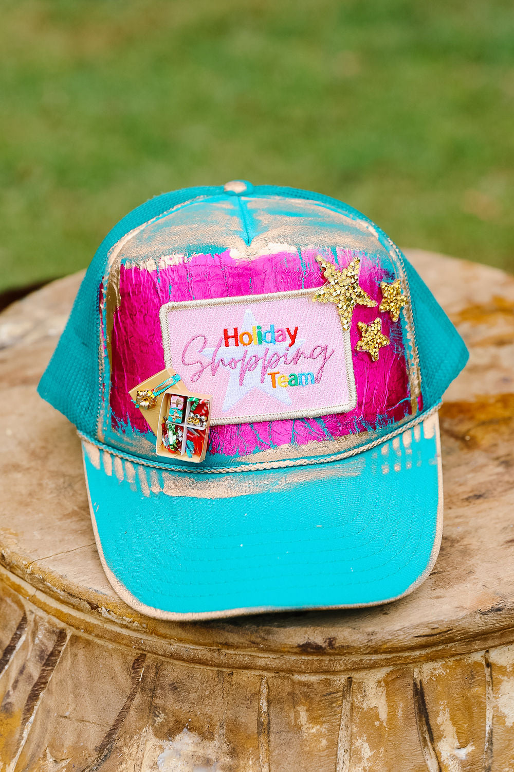 HOLIDAY SHOPPING TEAM TRUCKER HAT TRUCKER HAT Judith March