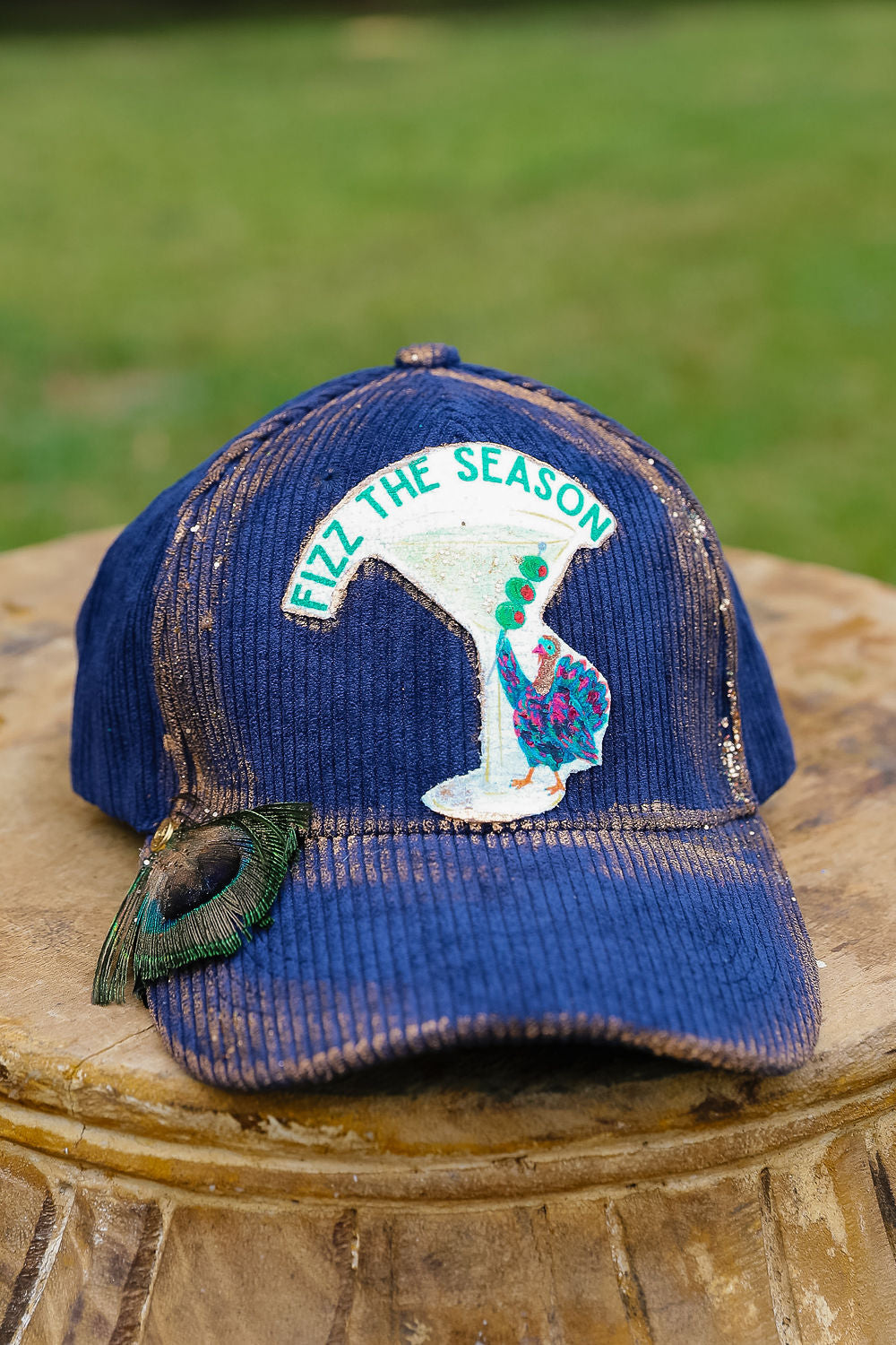 FIZZ THE SEASON CORDUROY HAT TRUCKER HAT Judith March