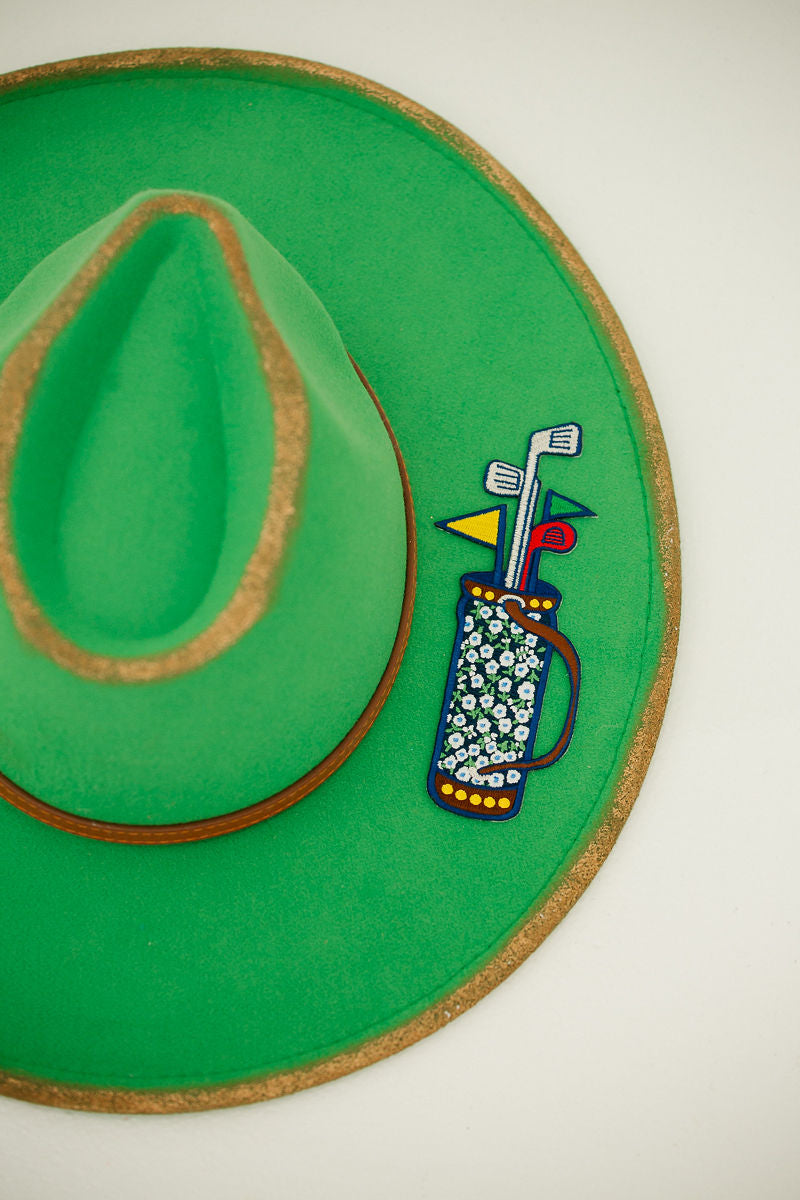 *AMERICAN GOLF GREEN RANCHER HAT HAT Judith March