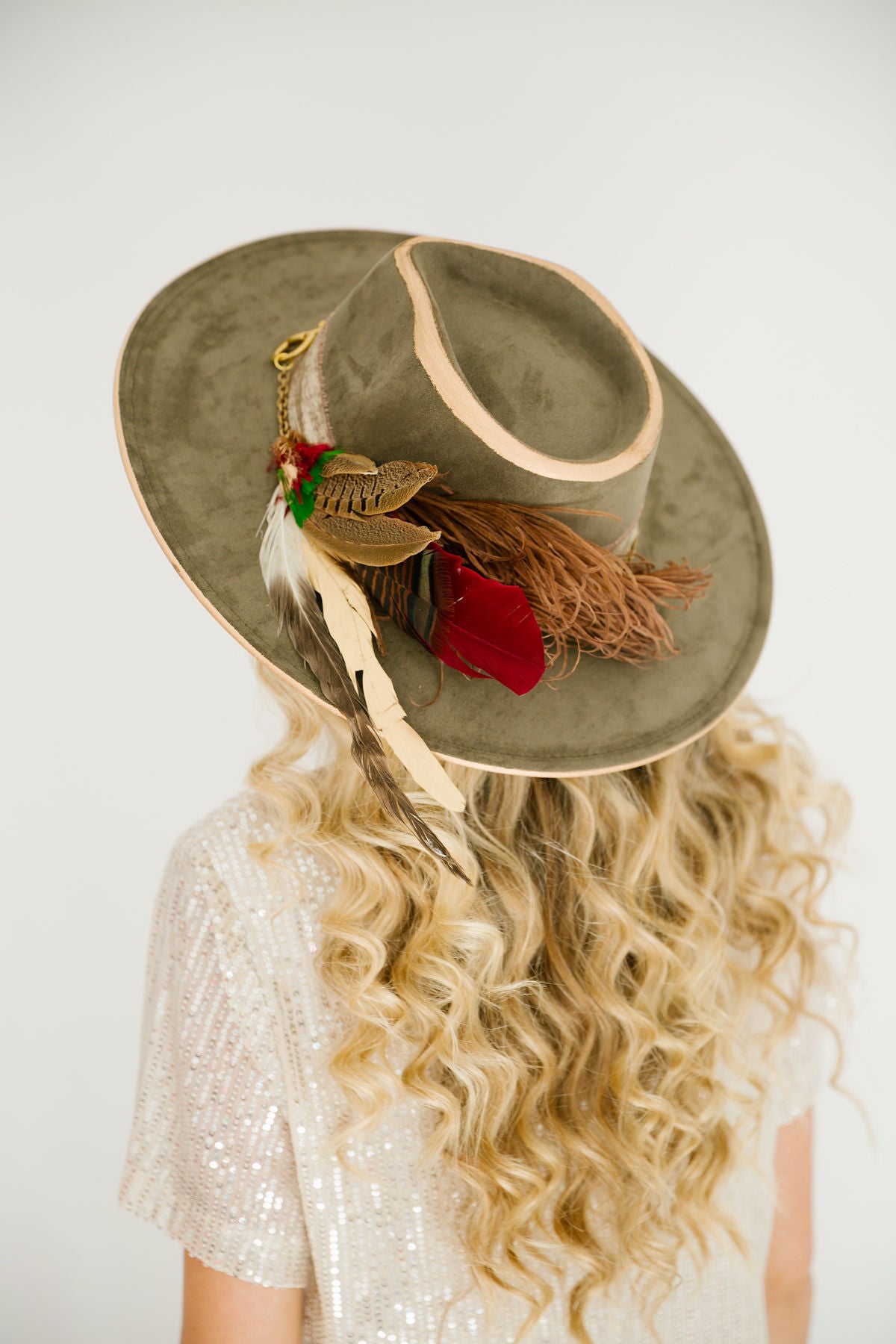 HOLIDAY HORSE BIT RANCHER HAT RANCHER HAT Judith March
