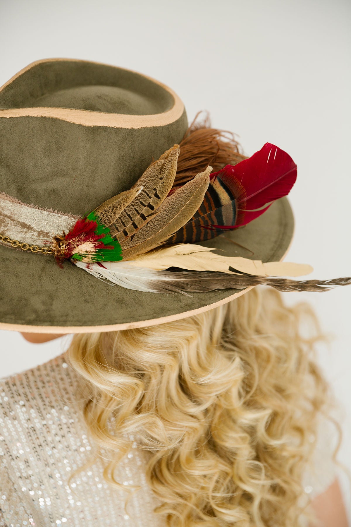 HOLIDAY HORSE BIT RANCHER HAT RANCHER HAT Judith March