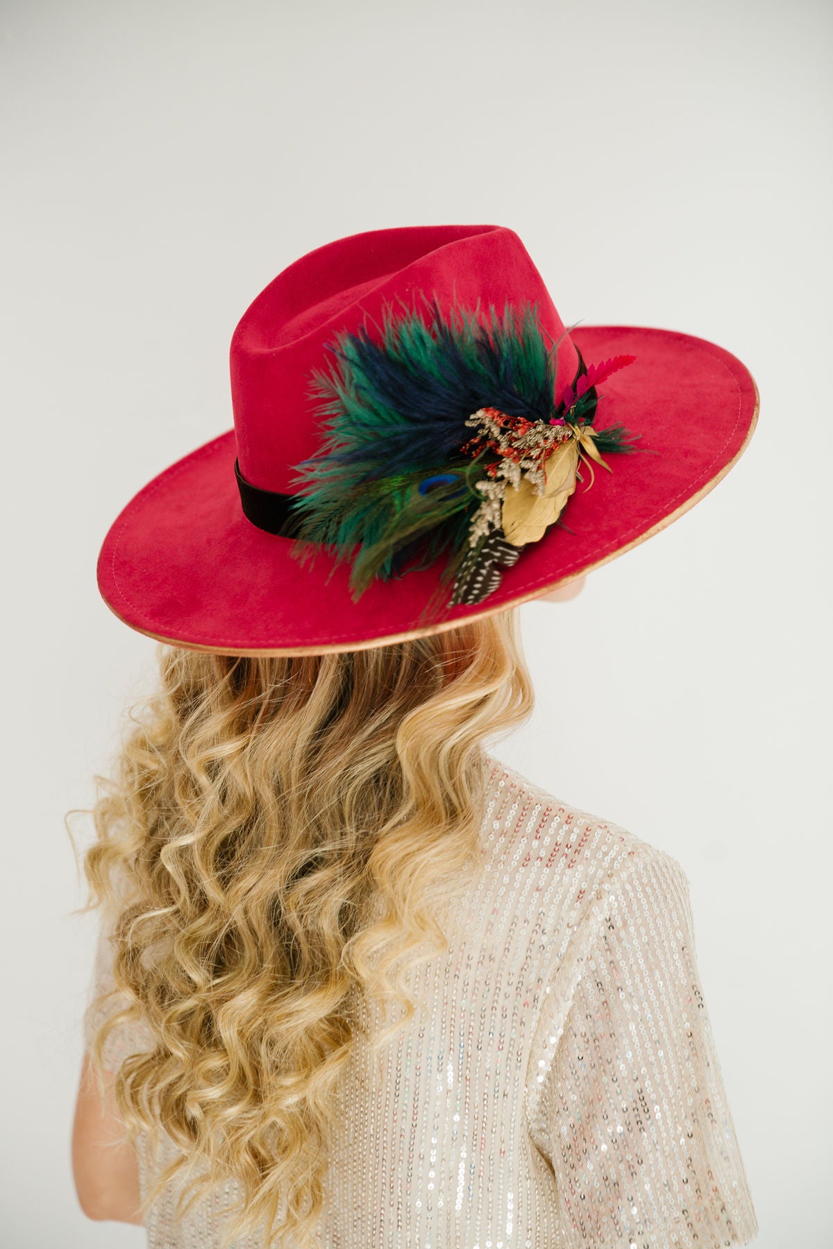 HOLLY JOLLY CHRISTMAS RANCHER HAT RANCHER HAT Judith March