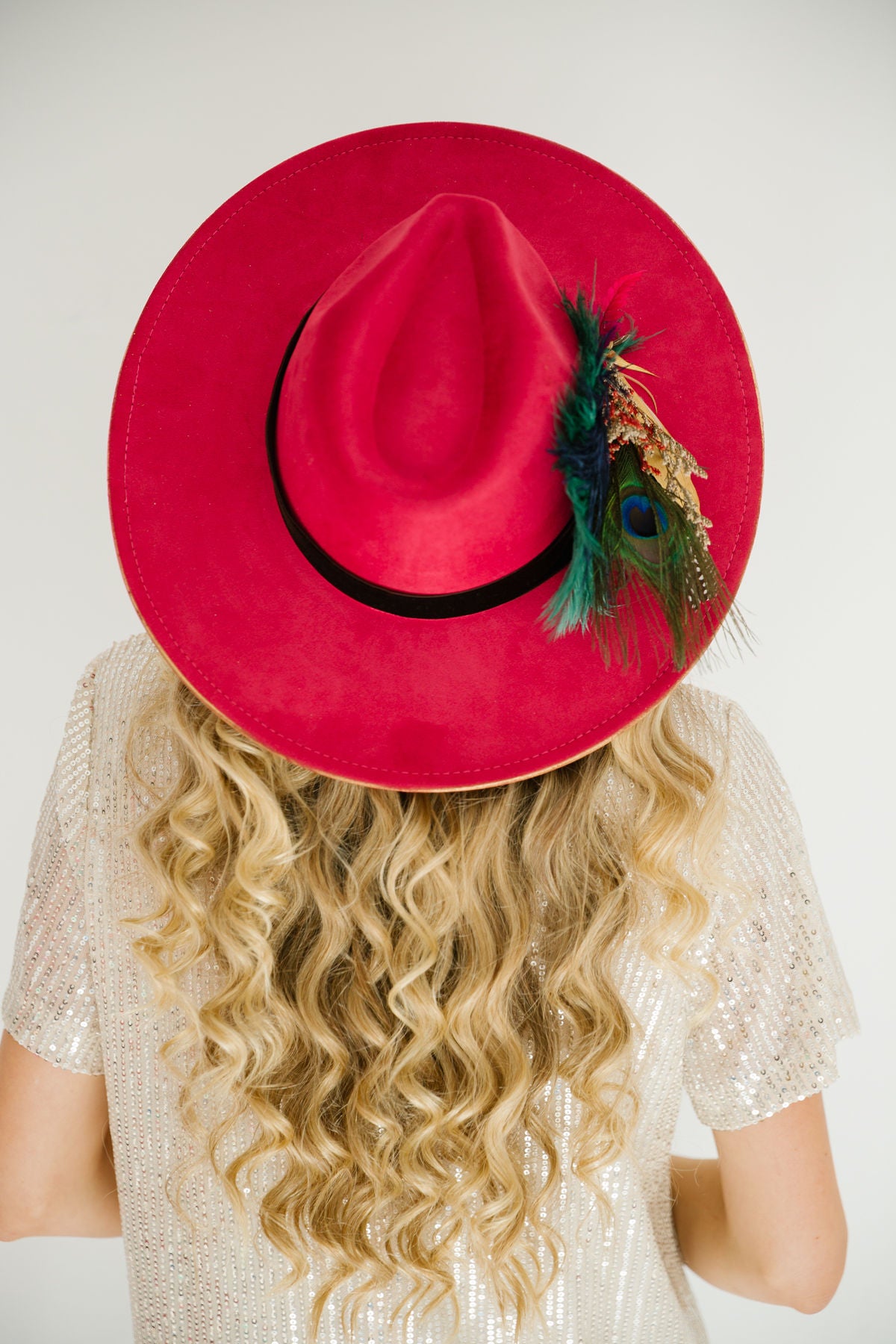 HOLLY JOLLY CHRISTMAS RANCHER HAT RANCHER HAT Judith March