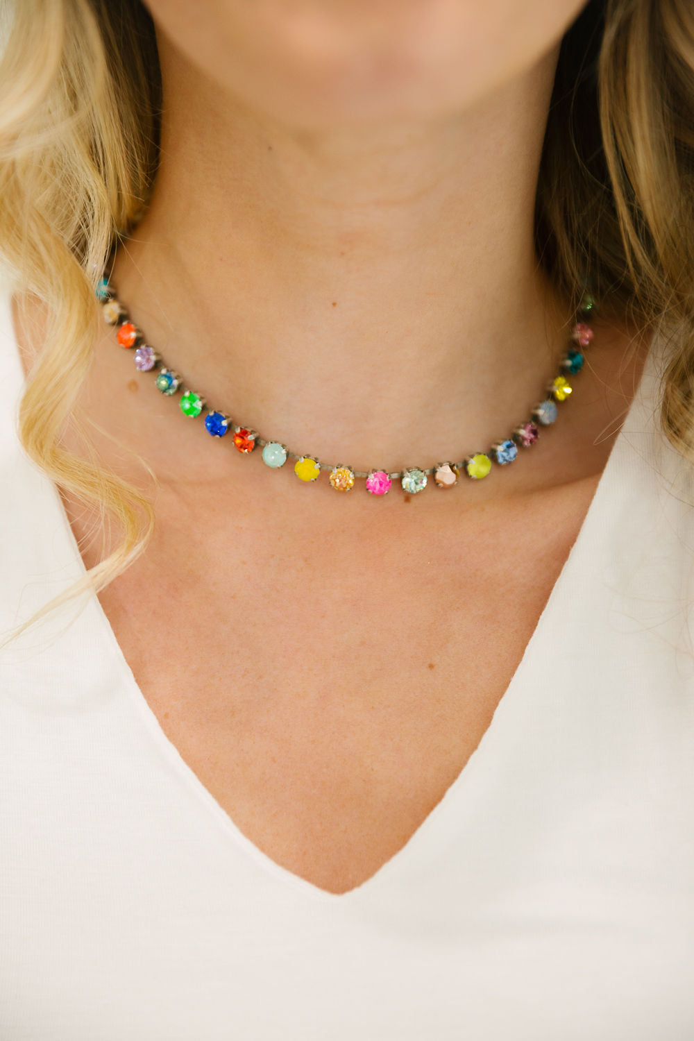 PRISM GLOW NECKLACE - BY MADE TOVA NECKLACE Judith March