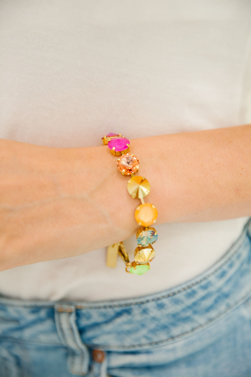 GARDEN PARTY GEM BRACELET - MADE BY TOVA BRACELET Judith March