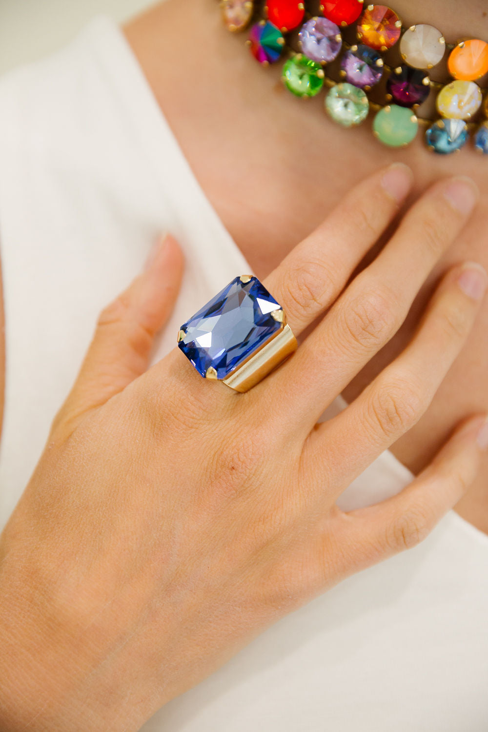 SAPPHIRE STAKES RING - MADE BY TOVA RING Judith March