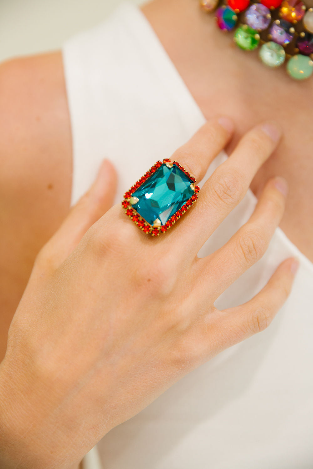 CROWN JEWEL RING - MADE BY TOVA RING Judith March