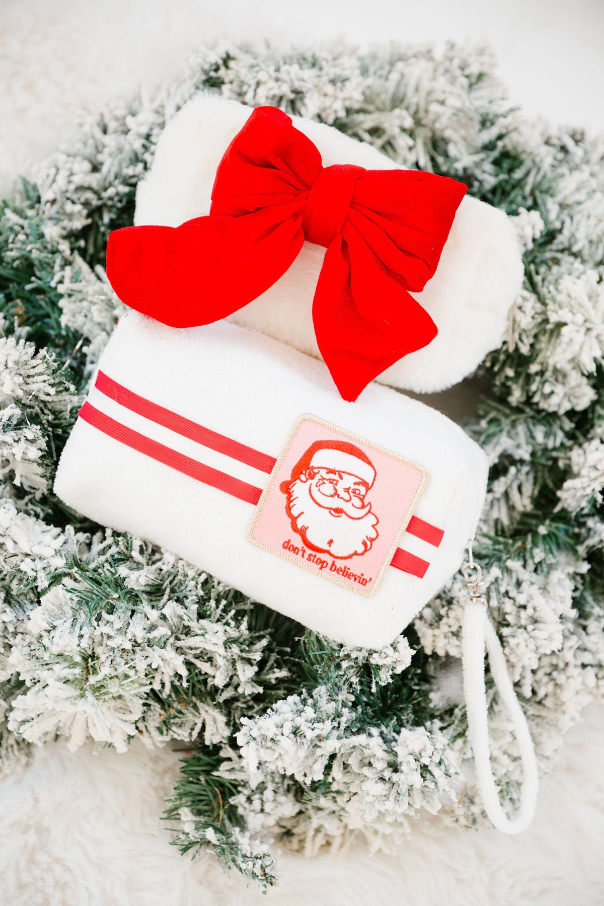 WRAPPED UP FUZZY BAGS PURSE Judith March