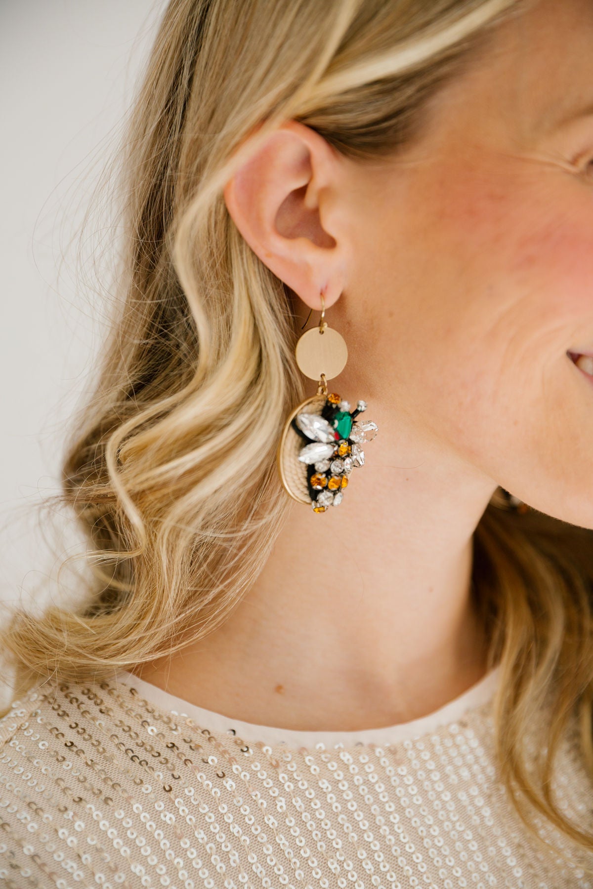 BUMBLE BLING DROP EARRINGS earrings Judith March