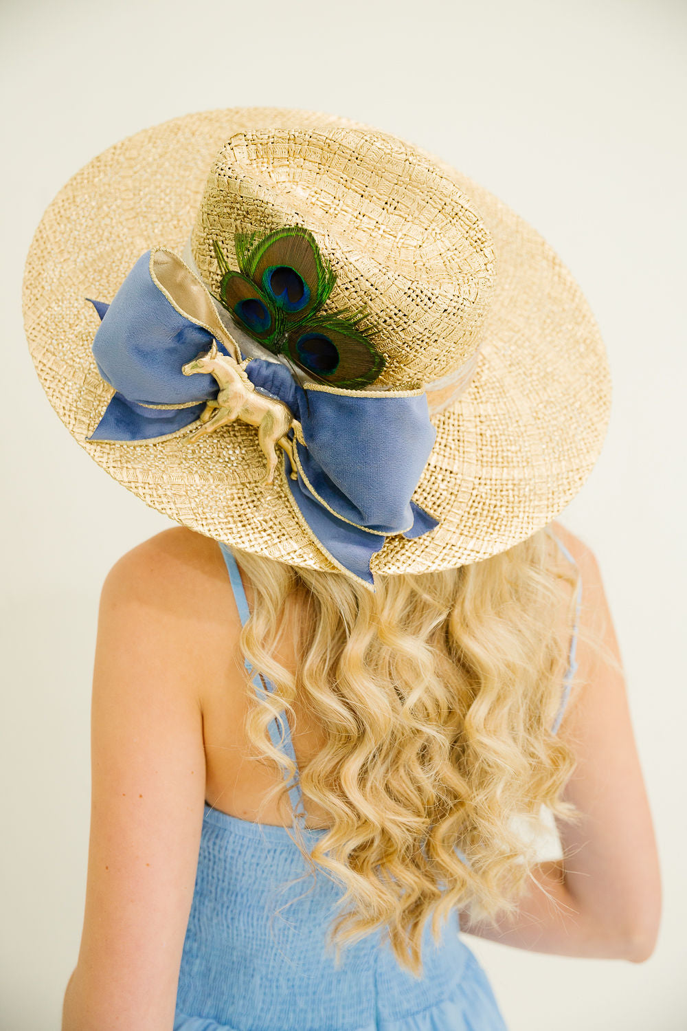 PEACOCK WHISPER SUN HAT RANCHER HAT Judith March