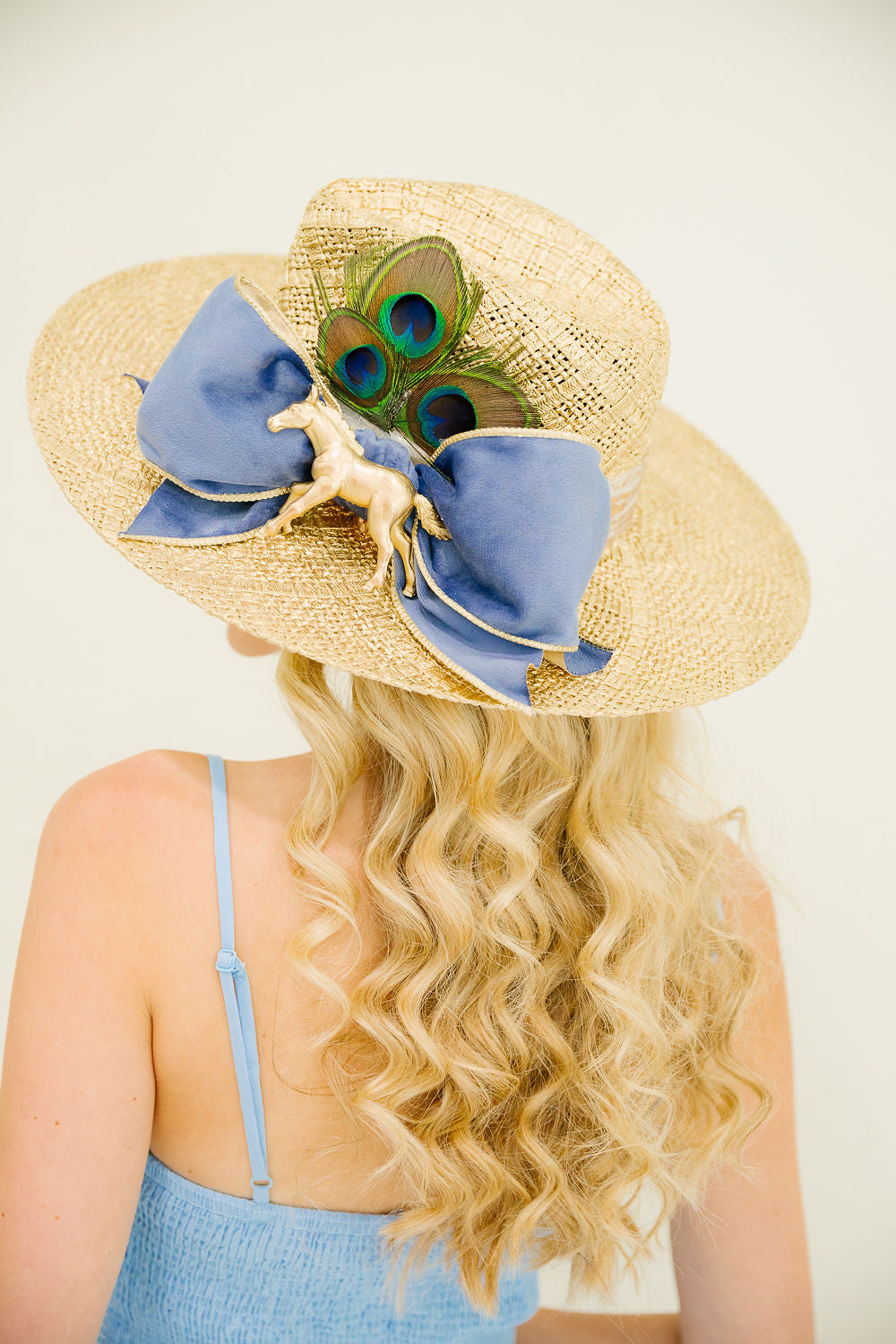 PEACOCK WHISPER SUN HAT RANCHER HAT Judith March
