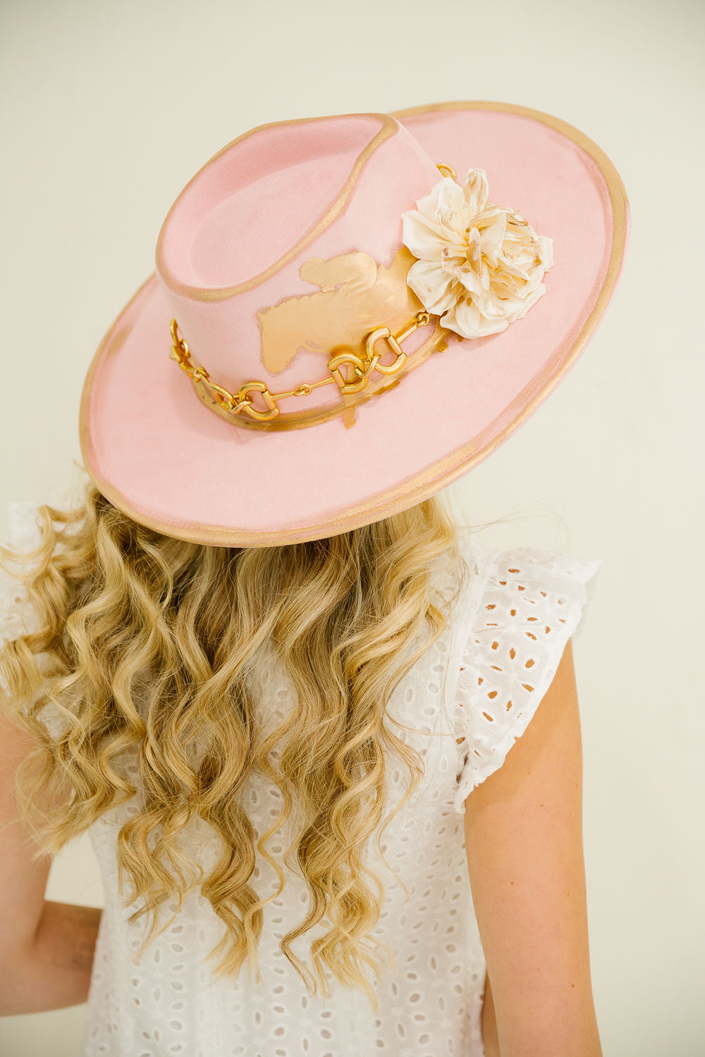 ROSÉ AT THE RACES RANCHER HAT RANCHER HAT Judith March