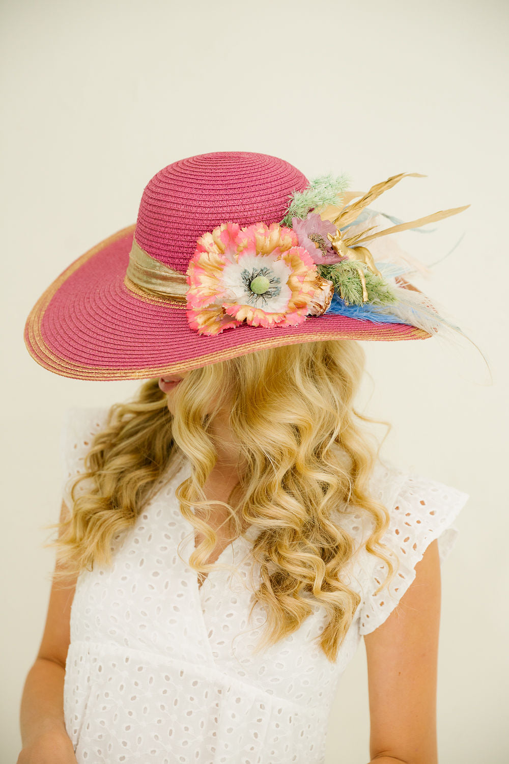 FLORAL FILLY SUN HAT RANCHER HAT Judith March