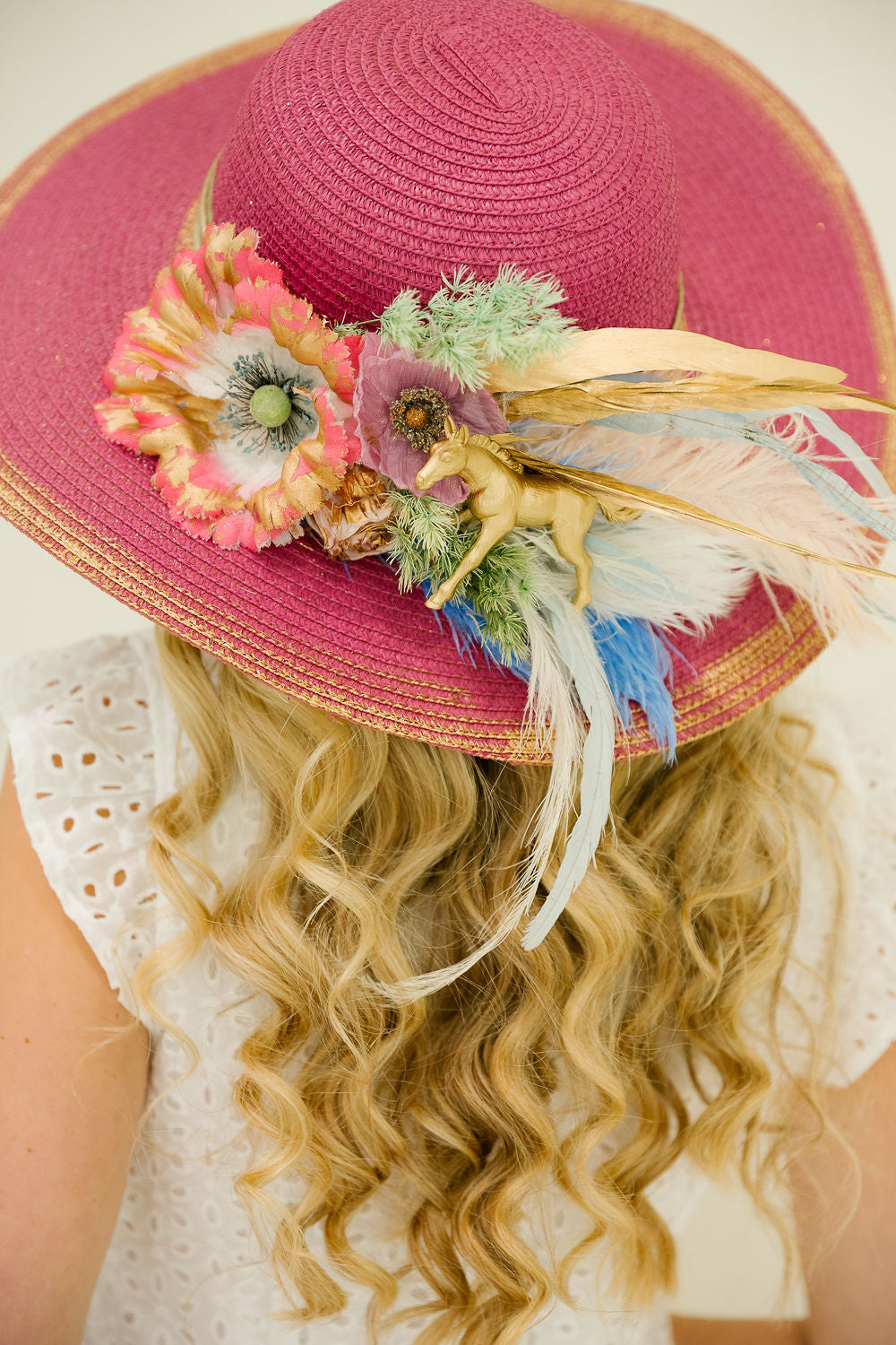 FLORAL FILLY SUN HAT RANCHER HAT Judith March