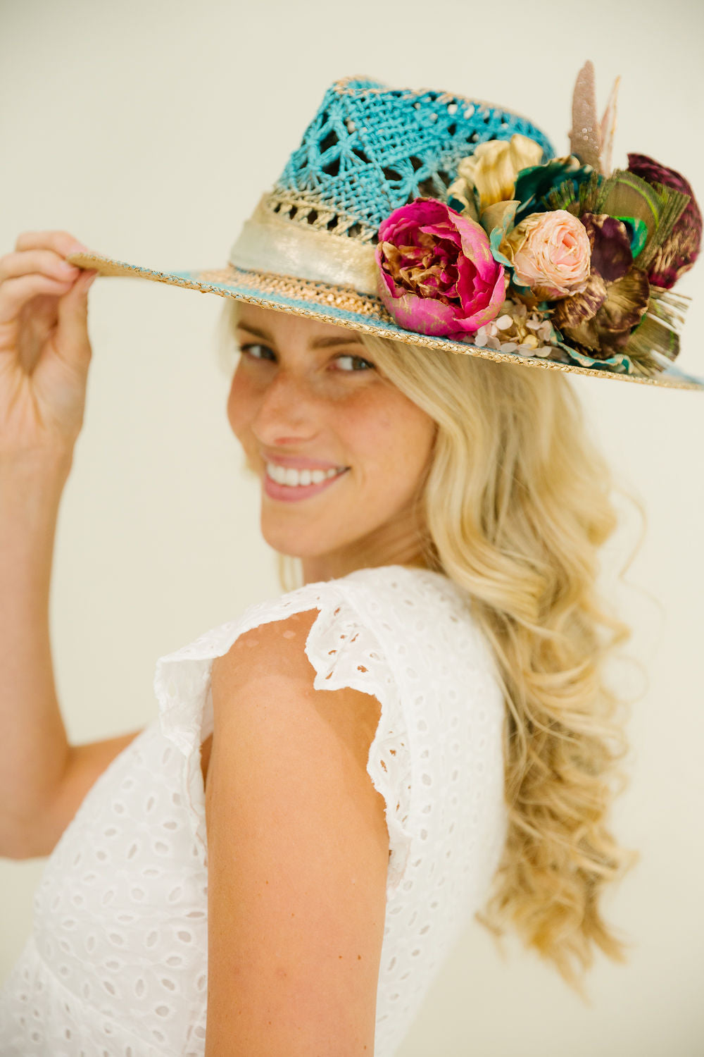 BLOOMING BUTTERFLY SUN HAT RANCHER HAT Judith March