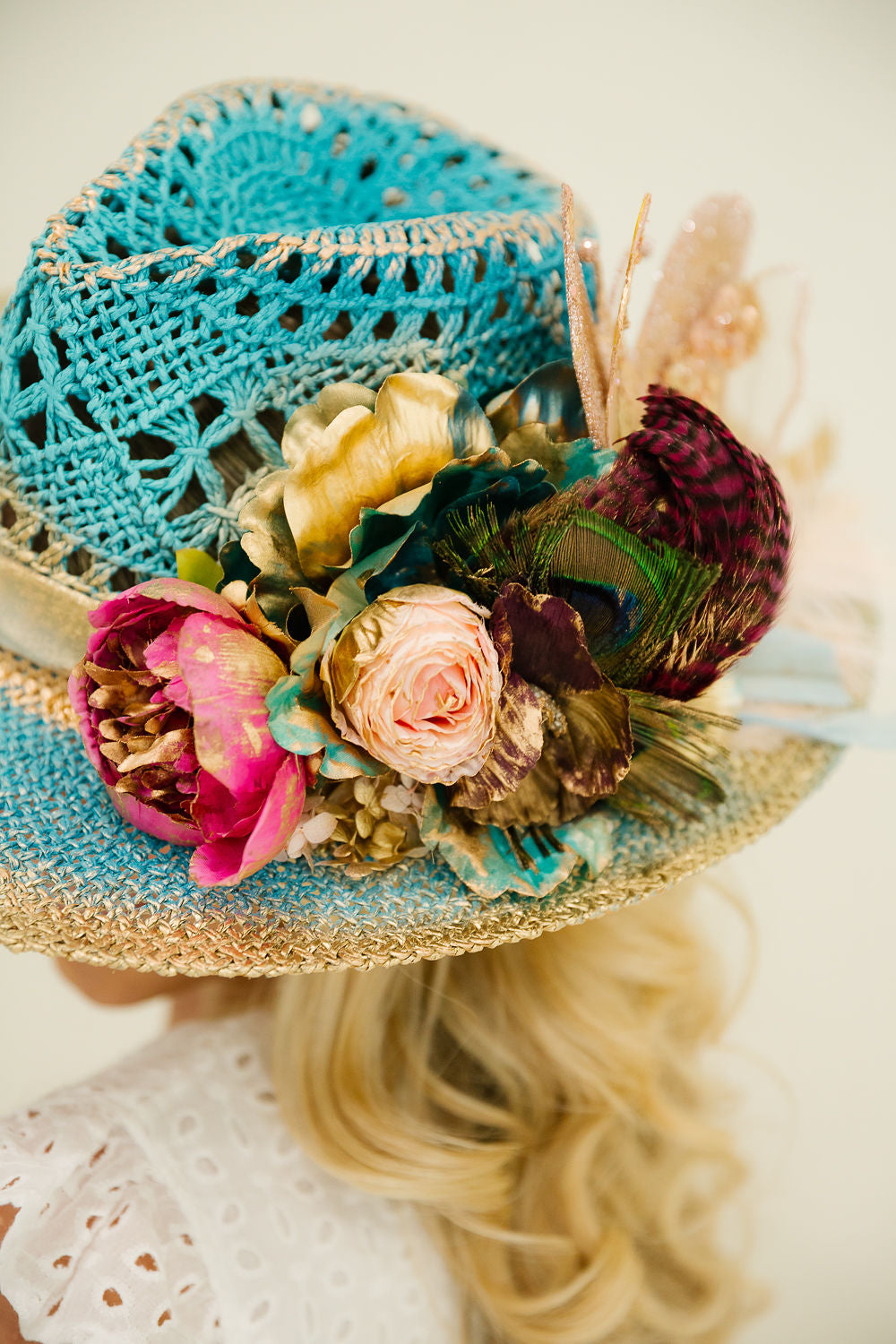 BLOOMING BUTTERFLY SUN HAT RANCHER HAT Judith March