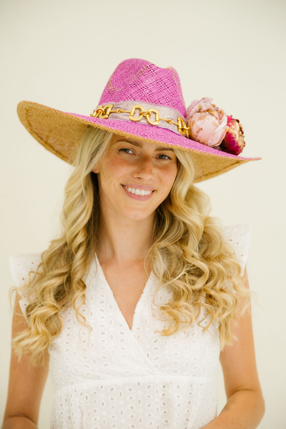 PEONY & PLUME SUN HAT RANCHER HAT Judith March