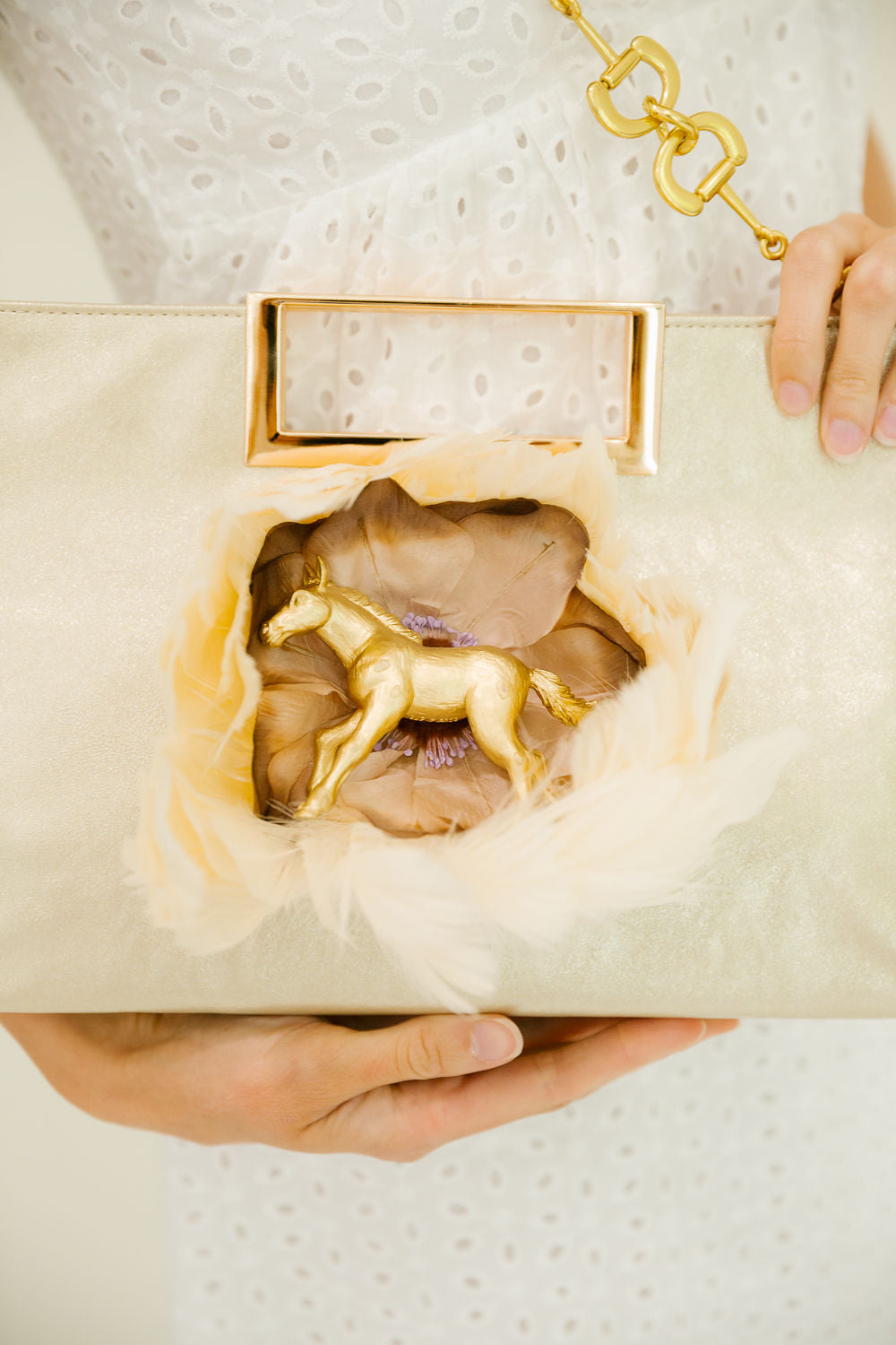 GOLDEN REINS PURSE PURSE Judith March