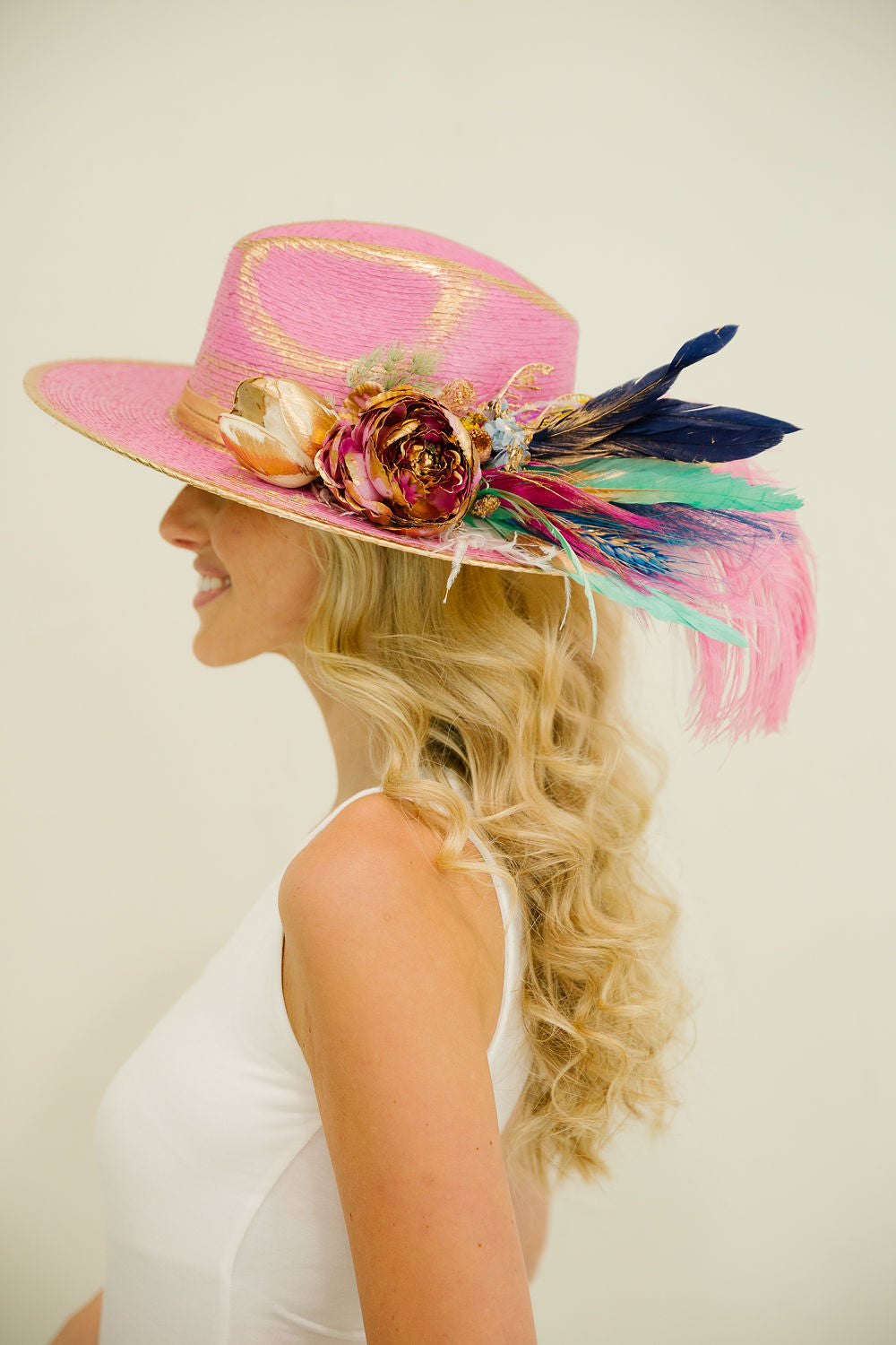 GRANDSTAND GLAM SUN HAT hat Judith March