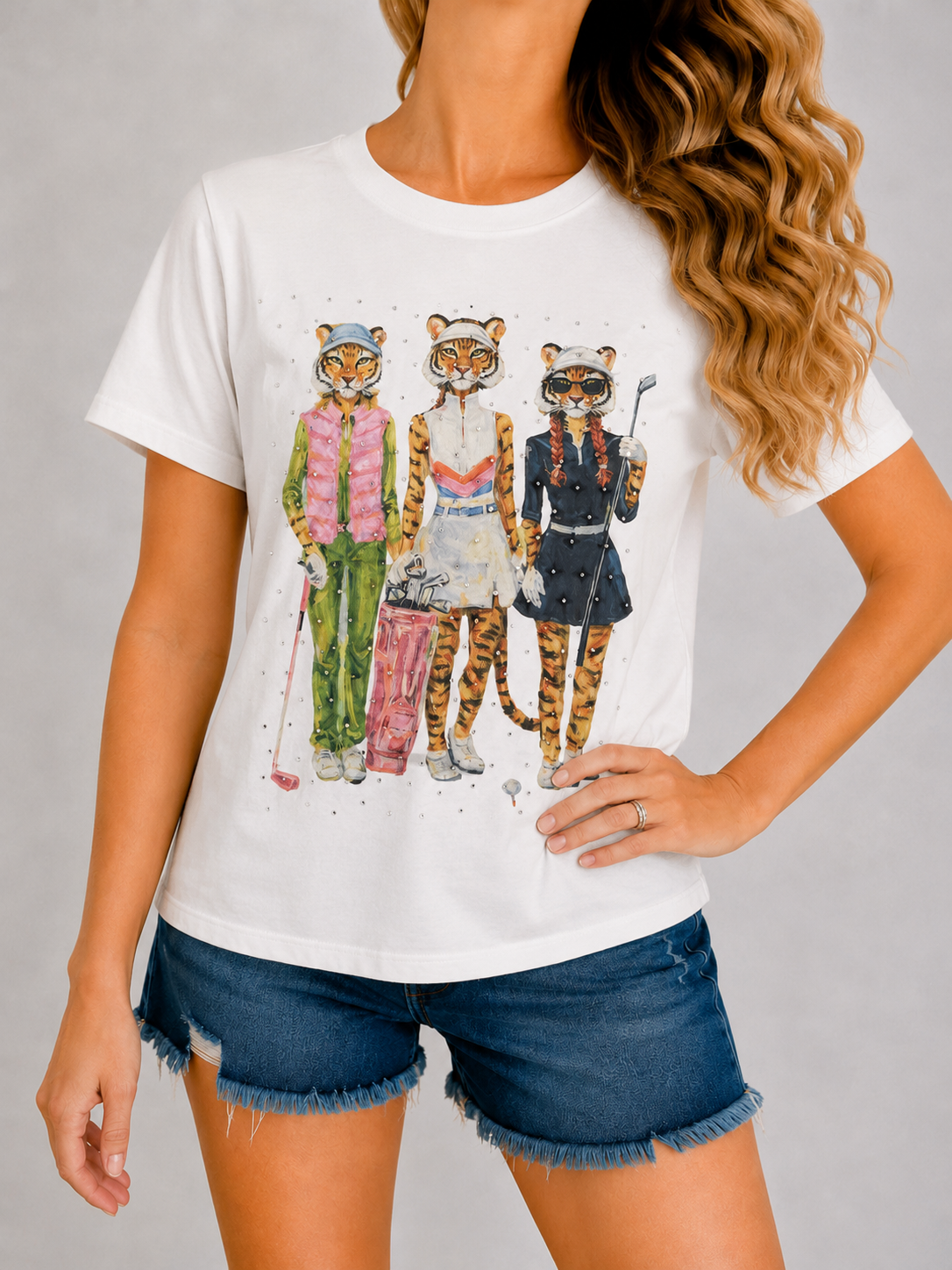 *TIGER GOLF TEE - MEDIUM